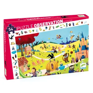 Djeco – Puzzle Observation – Les contes – 54 pcs