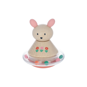 Le Petit Souk – Hochet culbuto à billes lapin