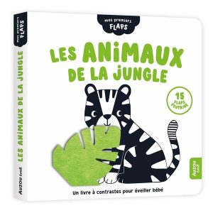 Auzou – Mes premiers flaps – Les animaux de la jungle