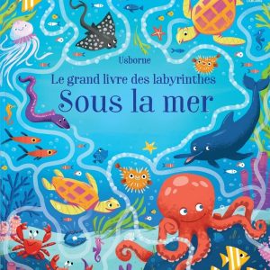 Le grand livre des labyrinthes – Sous la mer