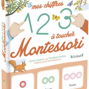 Livre – Mes chiffres 123 à toucher Montessori
