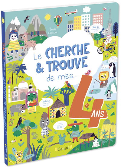 Livre – Le cherche et trouve de mes 4 ans
