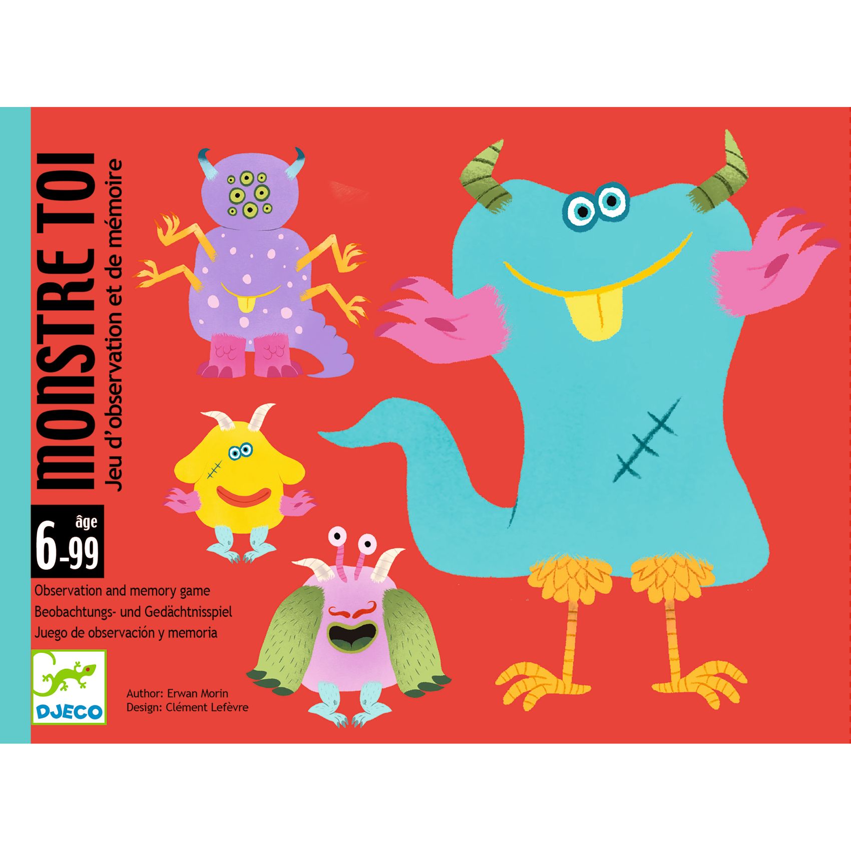 Djeco – Jeu de cartes – Monstre toi