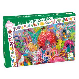 Djeco – Puzzle Observation – Carnaval de Rio – 200 pcs