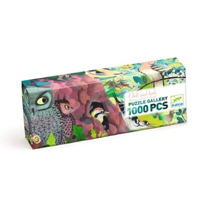 Djeco – Puzzle gallery – Owls and Birds – 1000 pièces