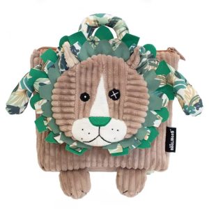 Sac à dos velours Jélékros le lion