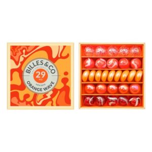 Billes & Co – Petit coffret Orange Wave