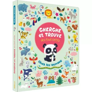 Livre – Cherche et trouve – Chez les animaux