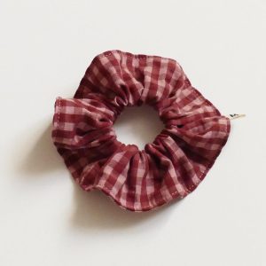 Chouchou Vichy automne bordeaux