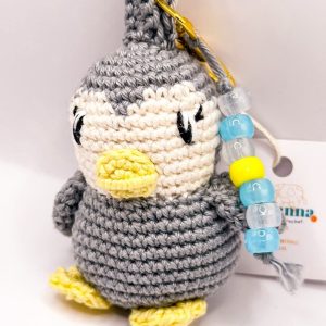 Porte clé crochet – Pingouin