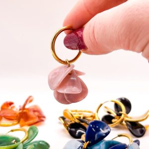 boucles mini-pompons