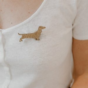 Broche Teckel