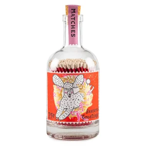 Bouteille d’allumettes – Caniche