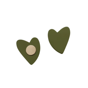 Bijou mural Coeur vert