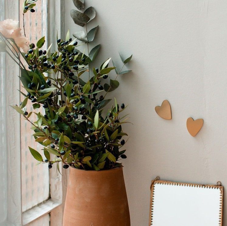 Bijou mural Coeur rose – Image 2