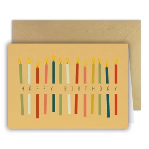 Carte – Birthday candles