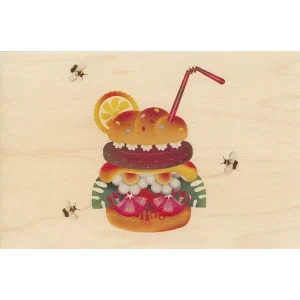 Carte bois – Burger
