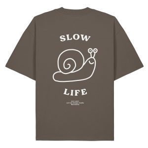 T-shirt Oversize Slow Life
