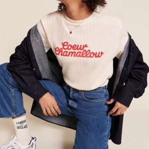 Le t-shirt Cœur chamallow