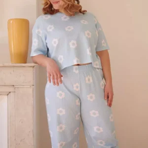 PYJAMA LONG Clodette Bleu