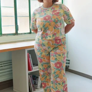 PYJAMA LONG Allamanda vert