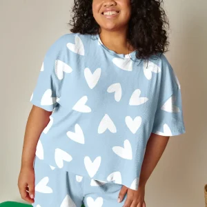 PYJAMA Gaufré Mi Amor Bleu