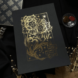 Carte A6 – D’amour et d’étoiles