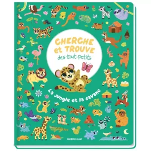 Livre – Cherche et trouve – La jungle et la savane