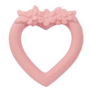 A Little Lovely Company – Anneau de dentition – Coeur rose
