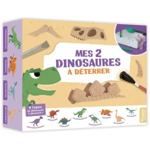 Auzou – Mes 2 dinosaures à déterrer