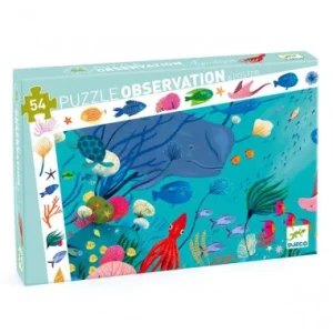 Djeco – Puzzle observation – Aquatique – 54 pcs