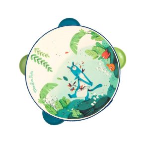 Moulin Roty – Tambourin bleu Zimba – Dans la jungle