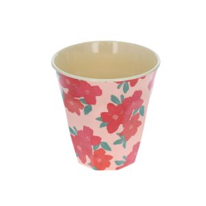 Le Petit Souk – Grand verre en mélamine Fleurs